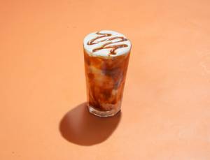 Banana Caramel Frappe