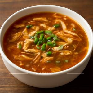 Hot n sour chicken soup