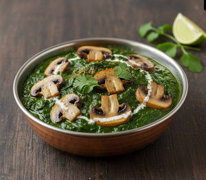 Palak Mushroom