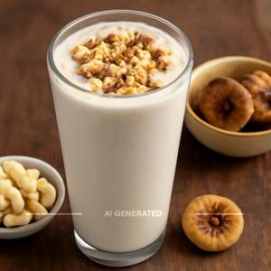 Kaju Anjeer Milkshake