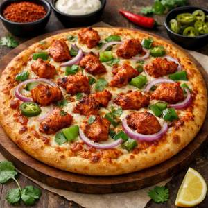Chicken Tikka Pizza