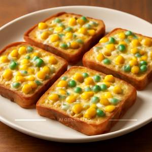 Corn Chilly Cheese Toast