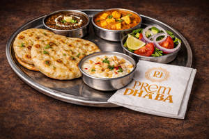Aloo Naan Thali