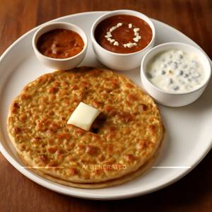 Pav Bhaji Paratha