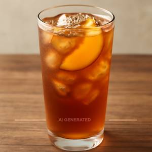 Peach iced tea