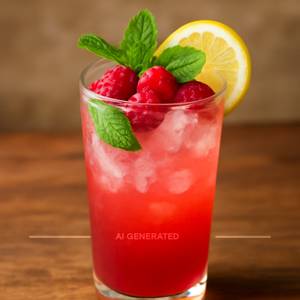 Raspberry Mint Lemonade