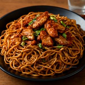 Chicken Mangolian Noodles