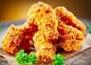 Crispy Fried Chicken Hot Wings [6 Pieces]