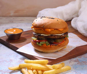 Classic Cheese Burger (Chicken)
