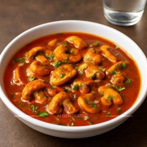 Chilly Mushroom Gravy