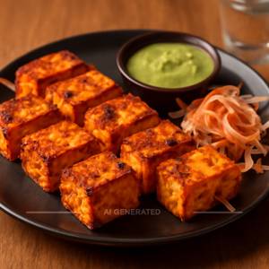 Paneer Peri Peri Tikka