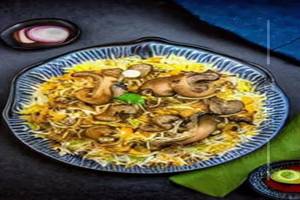 Mushroom Biryani