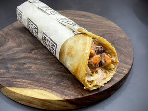 Overloaded Mutton Seekh Roll