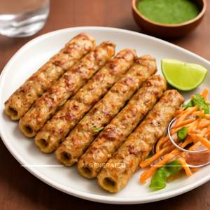 Chicken Seekh Kabab (8 Pcs)