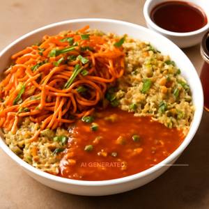 Veg Tripple Schezwan Noodles