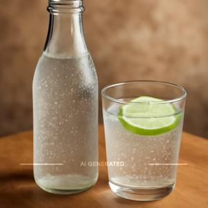 Aerated Water With Lime
