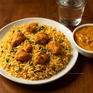 Boneless Chicken Shahi Kurma Biryani [ Curry Type ]