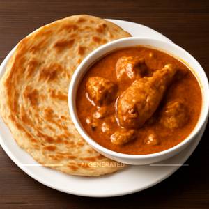 Chicken Masala With Paratha