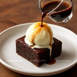 Affogato Brownie