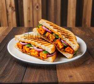Boiled Egg Paneer Cheese Sandwich