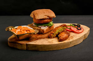 Spicy Peri Peri Vada Pav