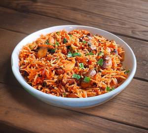 Mushroom Schezwan Fried Rice