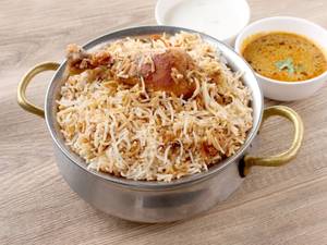 Single Pc Chicken Dum Biryani
