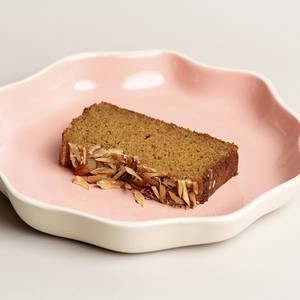 Guilt-free Orange Almond Tea Cake Slice