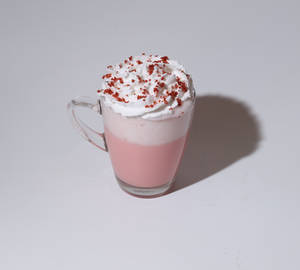 Pink Velvet Hot Chocolate