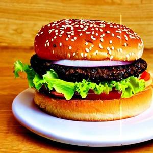 Double patty burger