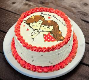Valentine'S Day Special Cake 300 Gm