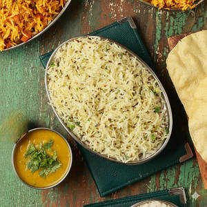 Jeera Rice & Dal Fry