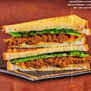 Bhujia Murukku Sandwich