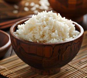 Steamed rice