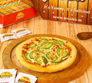 Capsicum Veg Single Pizza [6 inches]