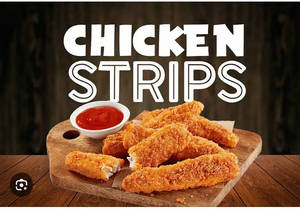 Crispy Chicken Strips 4pcs