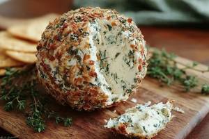 Creamy garlic cheese burst