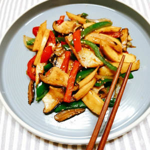 Stir Fried Chinese Vegetables In Devil Sauce - (sichuan)