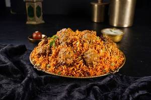 Hyderabadi Nawazish-e-Zafrani Gosht Biryani (Zafrani Mutton)(Spicy)