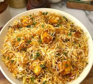 Hyderabadi Paneer Biryani