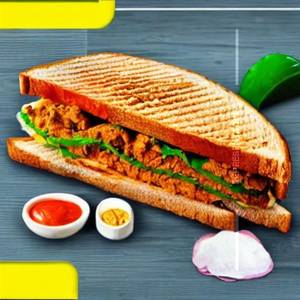 Bhujia Sandwich