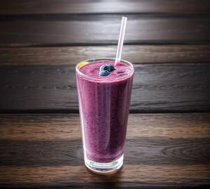 Blueberry milkshake