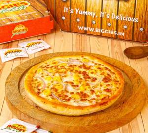 Veg Onion Corn Double Pizza 