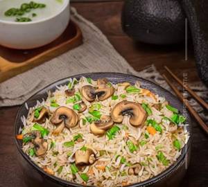 Mushroom fried rice