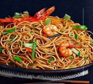 Prawn fried noodles