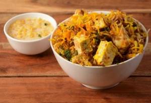 Veg Hyderabadi Kaju Biryani