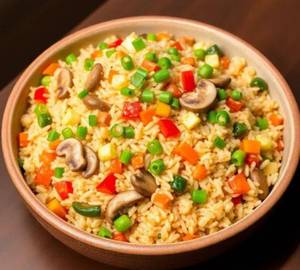 Mushroom fried rice