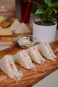 Jam Cheese Bread Butter
