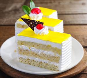 Eggless Pineapple Pastry