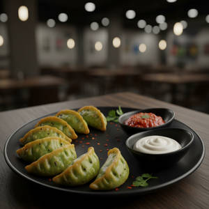 Veg Fried Momos(6pcs)